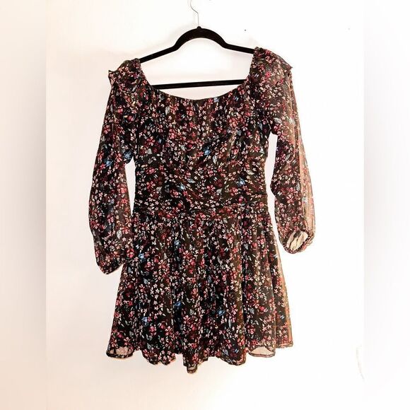 Urban Outfitters Elaine off the shoulder floral dress - Picture 2 of 9